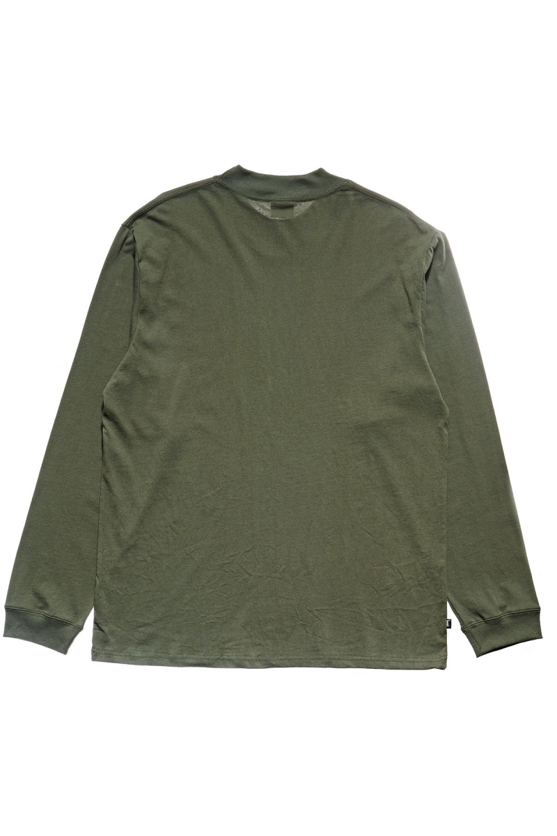 Green Stussy Design Men's Sweatshirts | USA000915