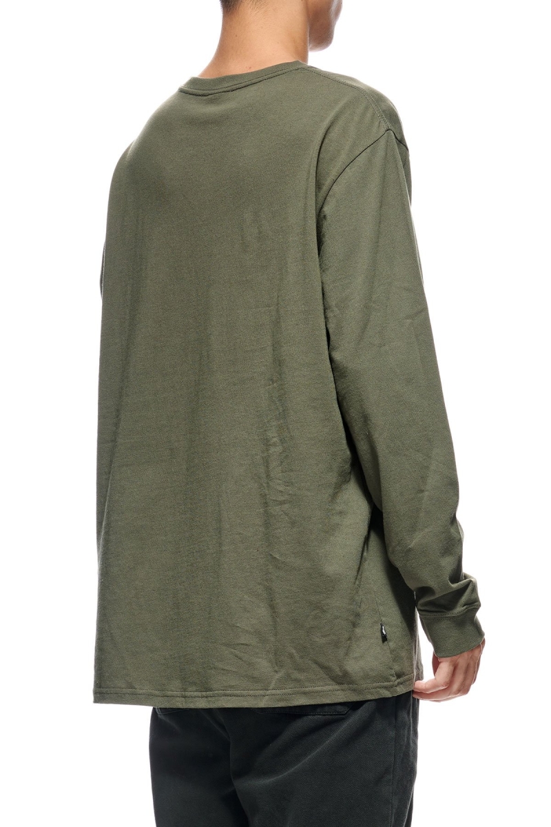 Green Stussy Design Men's Sweatshirts | USA000915