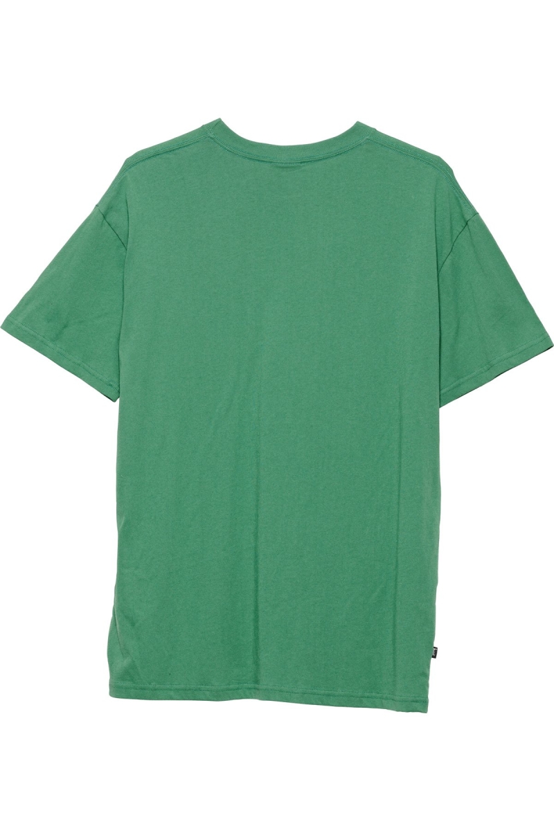 Green Stussy Graffiti Pocket Men's T Shirts | USA000184