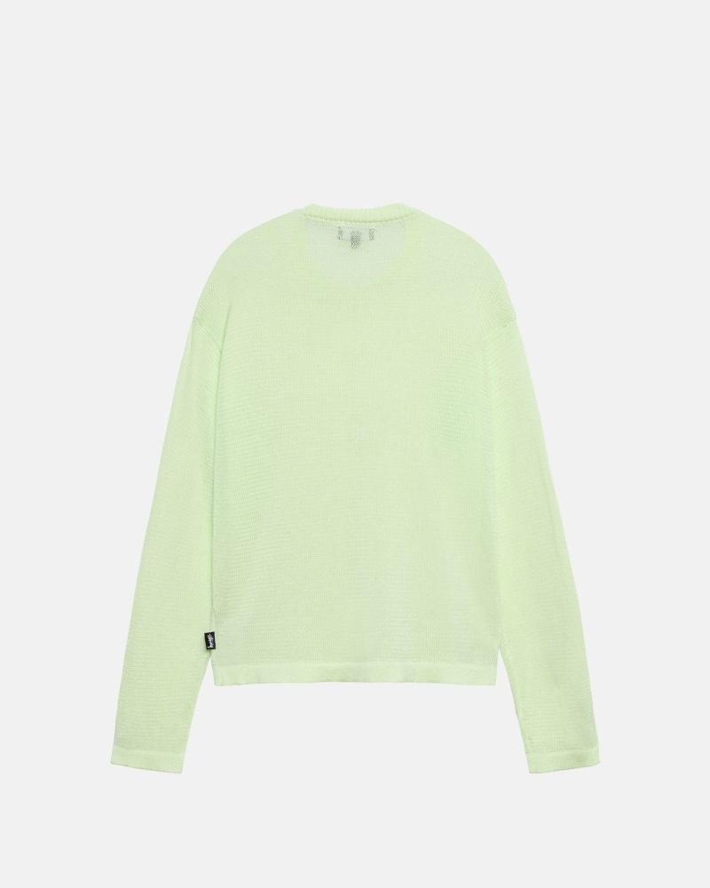 Green Stussy Light Sensitive Men's Knit Sweater | USA000533