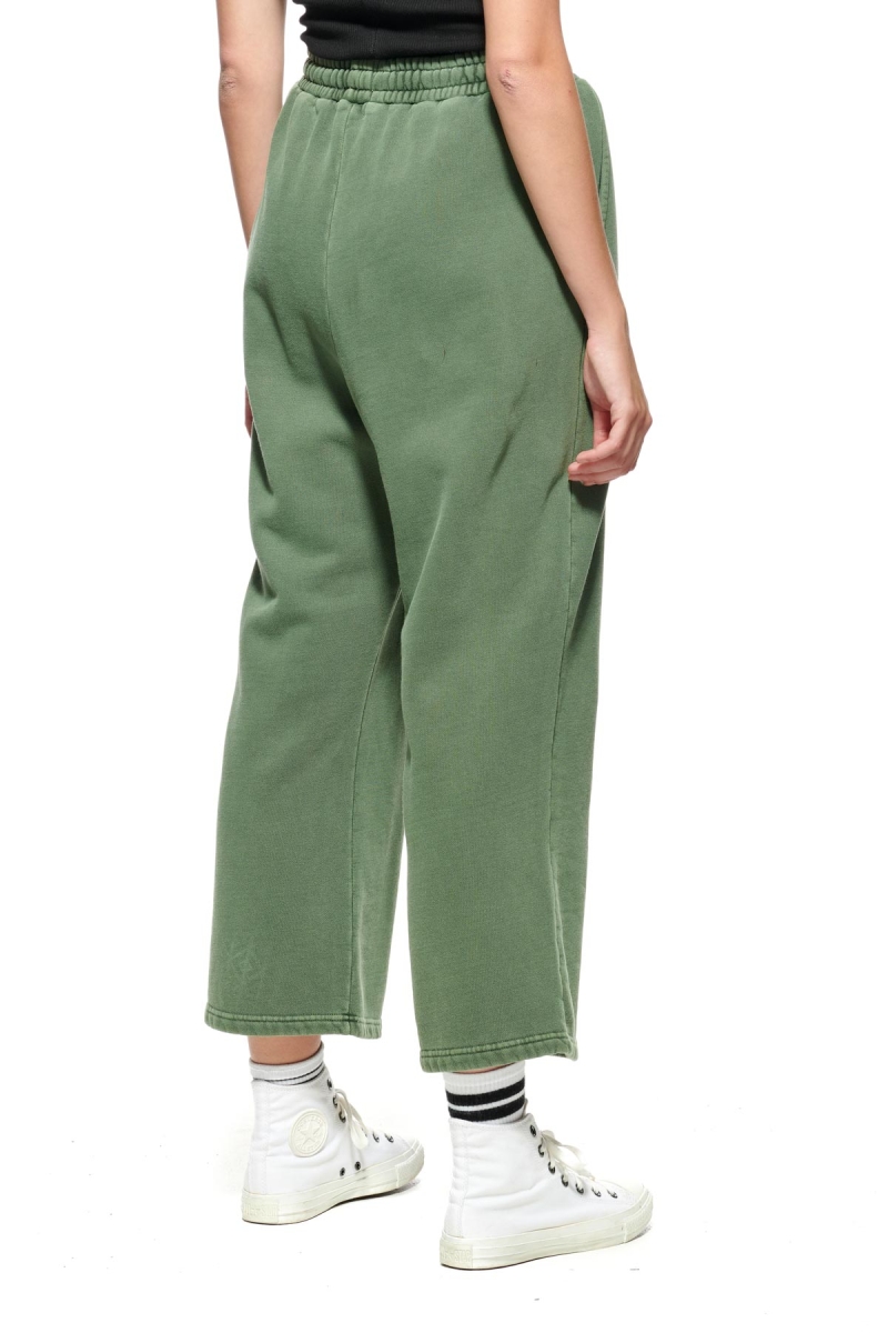 Green Stussy Parkway Trackpant Women's Track Pants | USA000992