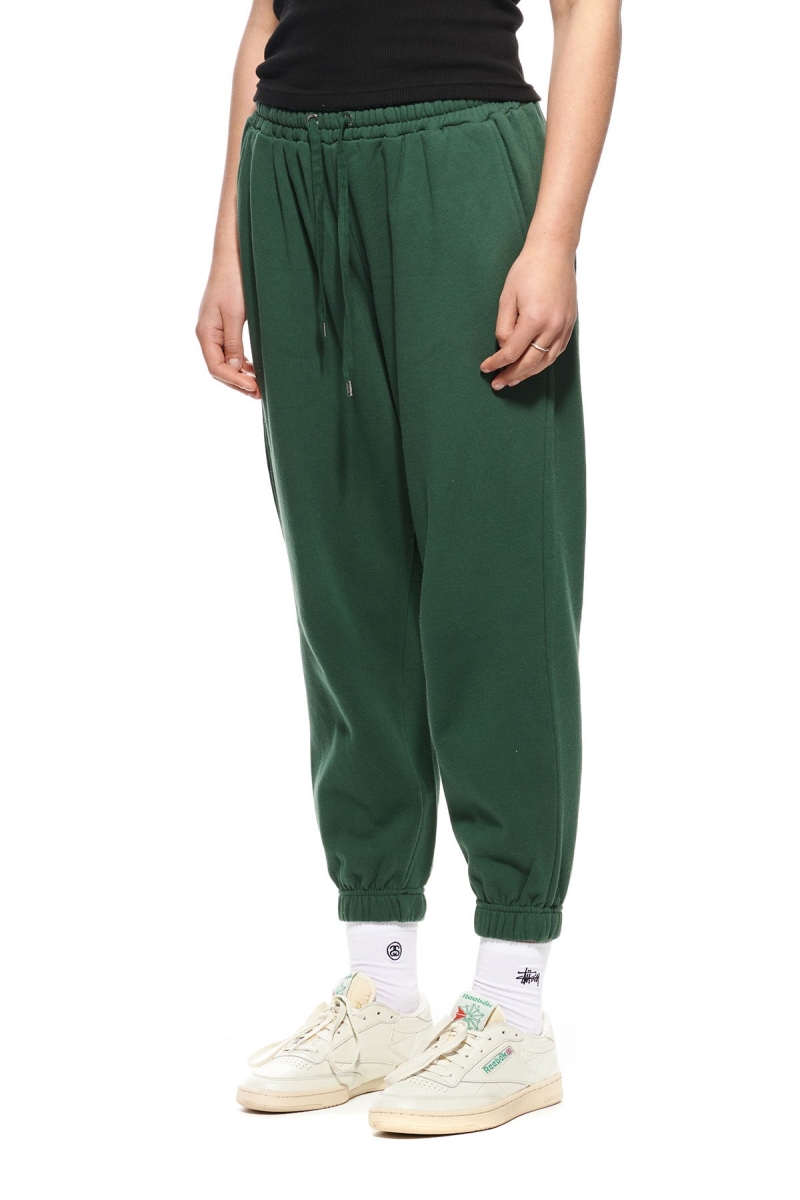 Green Stussy Sport Trackpant Women's Track Pants | USA001004