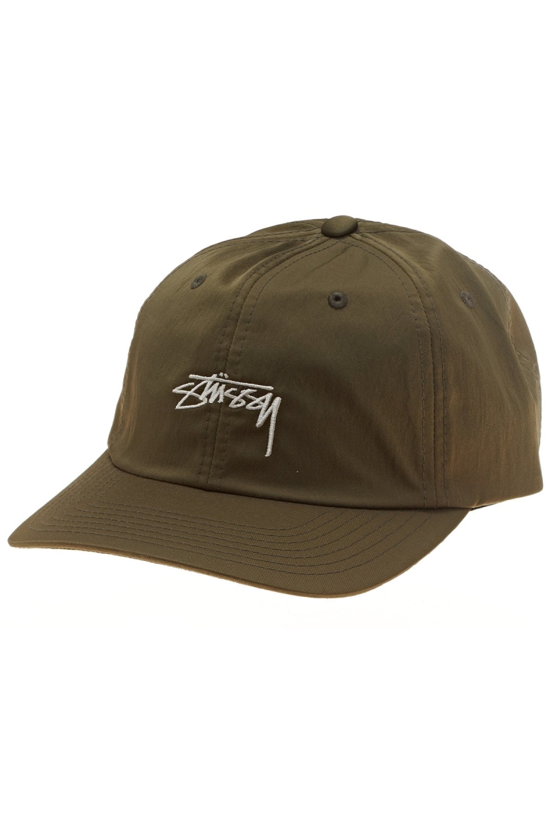 Green Stussy Stock Low Pro Men\'s Hats | USA000496