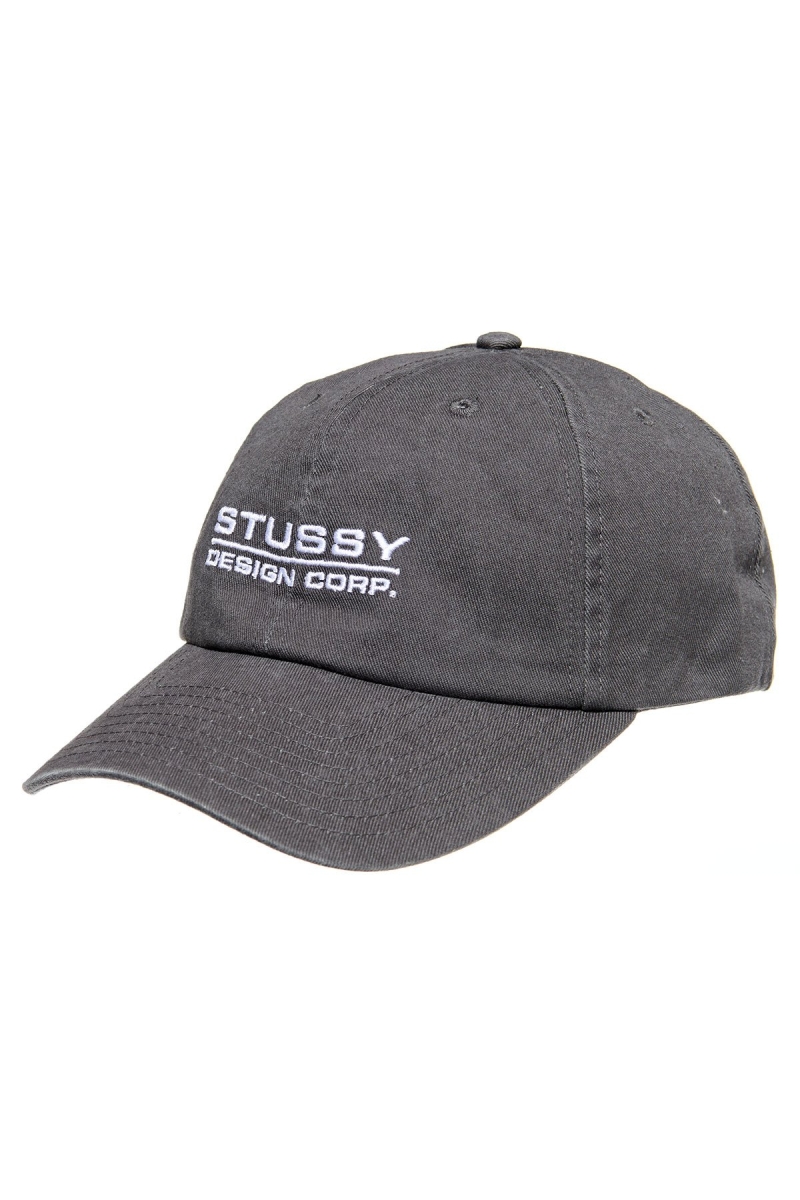 Grey Stussy Corp. Low Pro Women\'s Hats | USA000422