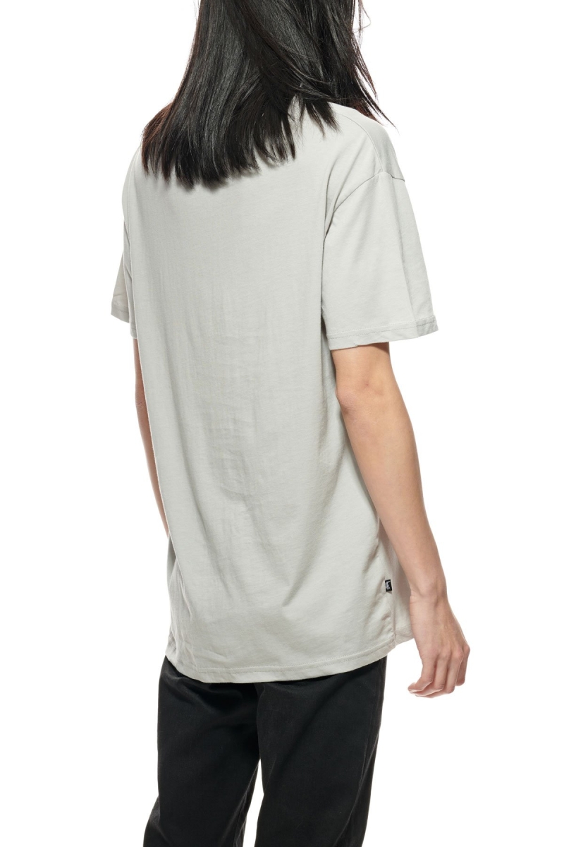 Grey Stussy Solid Stock International SS Men's T Shirts | USA000267