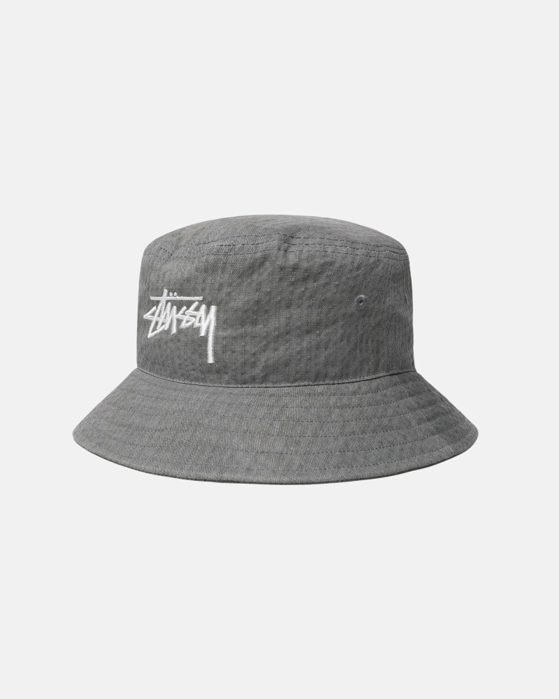 Grey Stussy Thermochromatic Men's Bucket Hats | USA000502