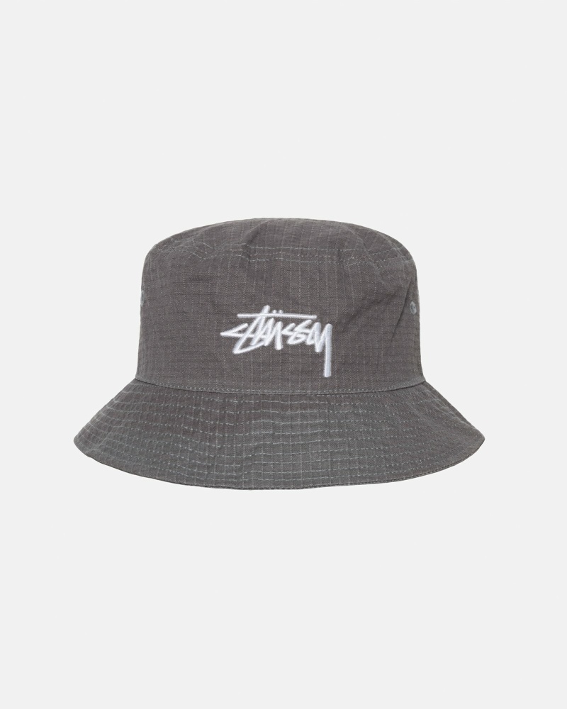 Grey Stussy Thermochromatic Men\'s Bucket Hats | USA000502