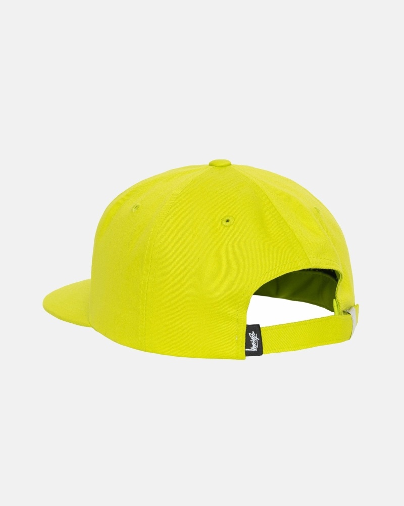 Light Green Stussy Basic Strapback Men's Caps | USA000396