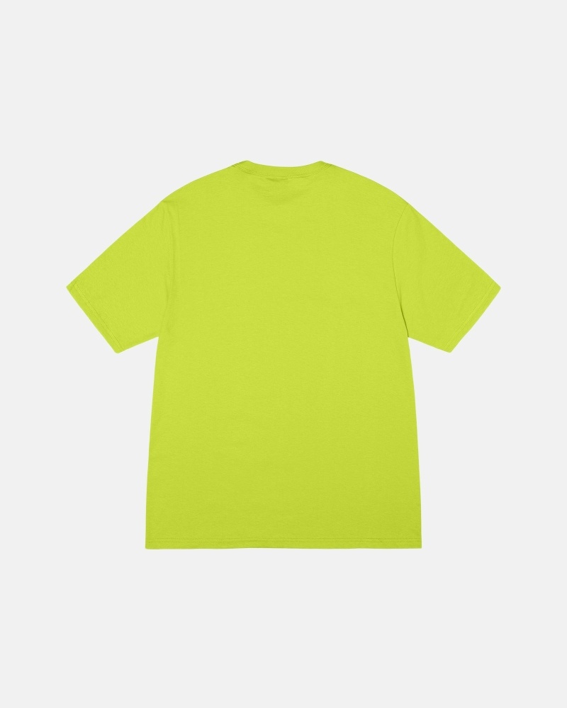 Light Green Stussy Stock Box Men's T Shirts | USA000272