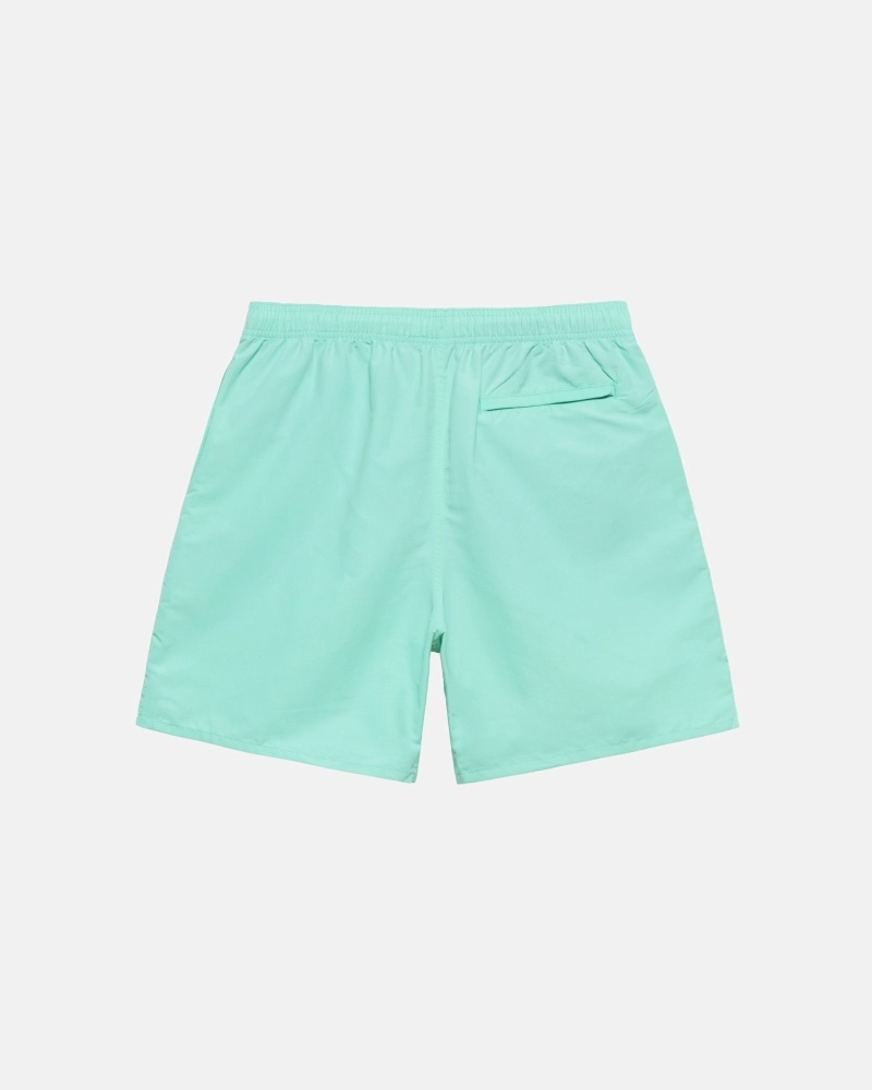 Light Turquoise Stussy Stock Men's Shorts | USA000695