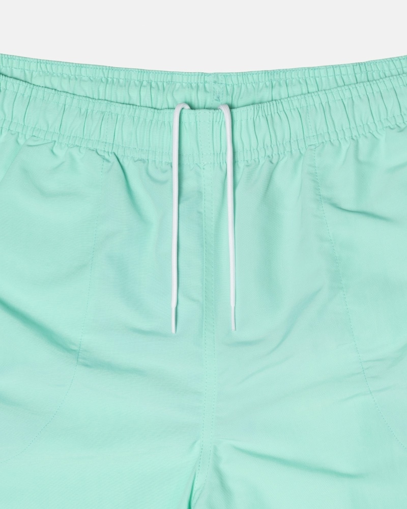 Light Turquoise Stussy Stock Men's Shorts | USA000695