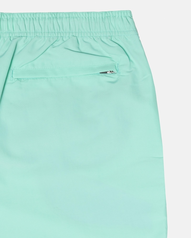 Light Turquoise Stussy Stock Men's Shorts | USA000695