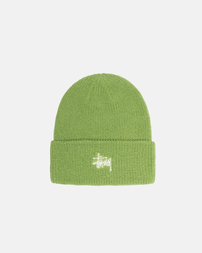 Mint Stussy Basic Cuff Men\'s Beanie | USA000381