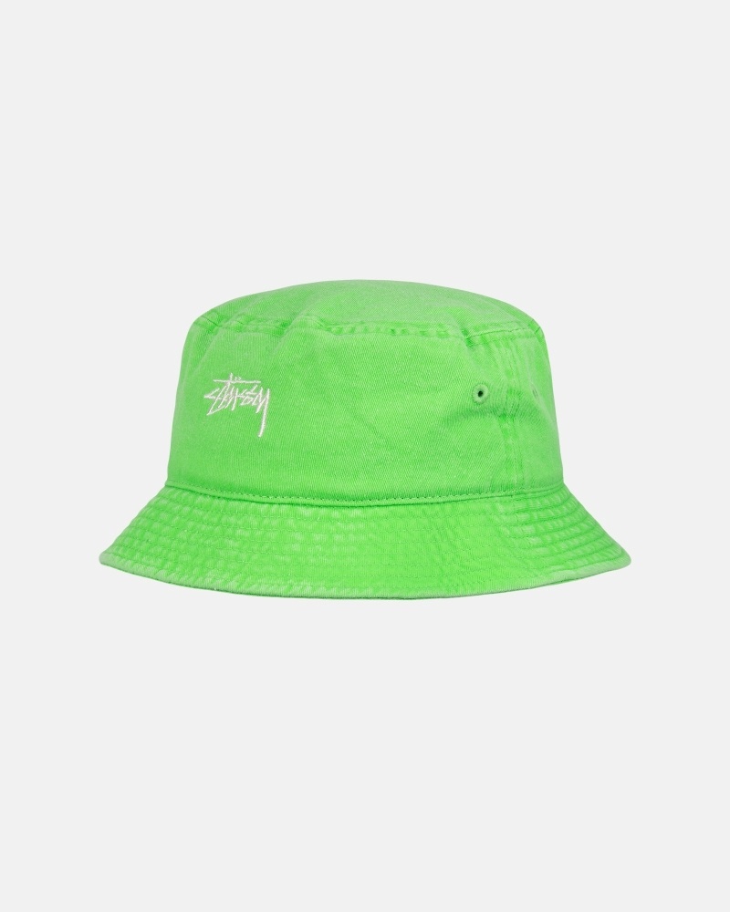 Mint Stussy Washed Stock Men's Bucket Hats | USA000511