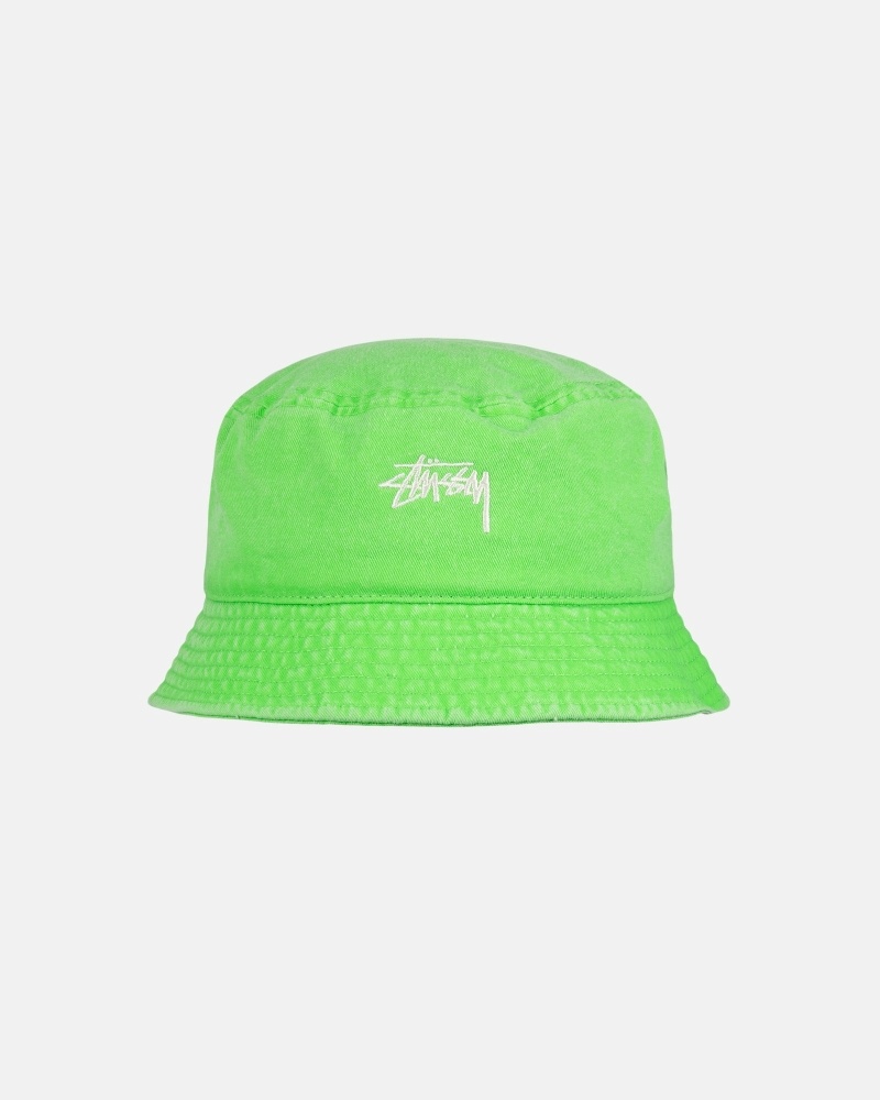 Mint Stussy Washed Stock Men\'s Bucket Hats | USA000511