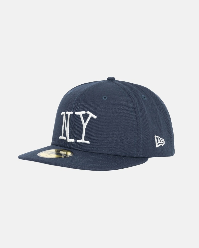 Navy Stussy Ny New Era Men's Caps | USA000473