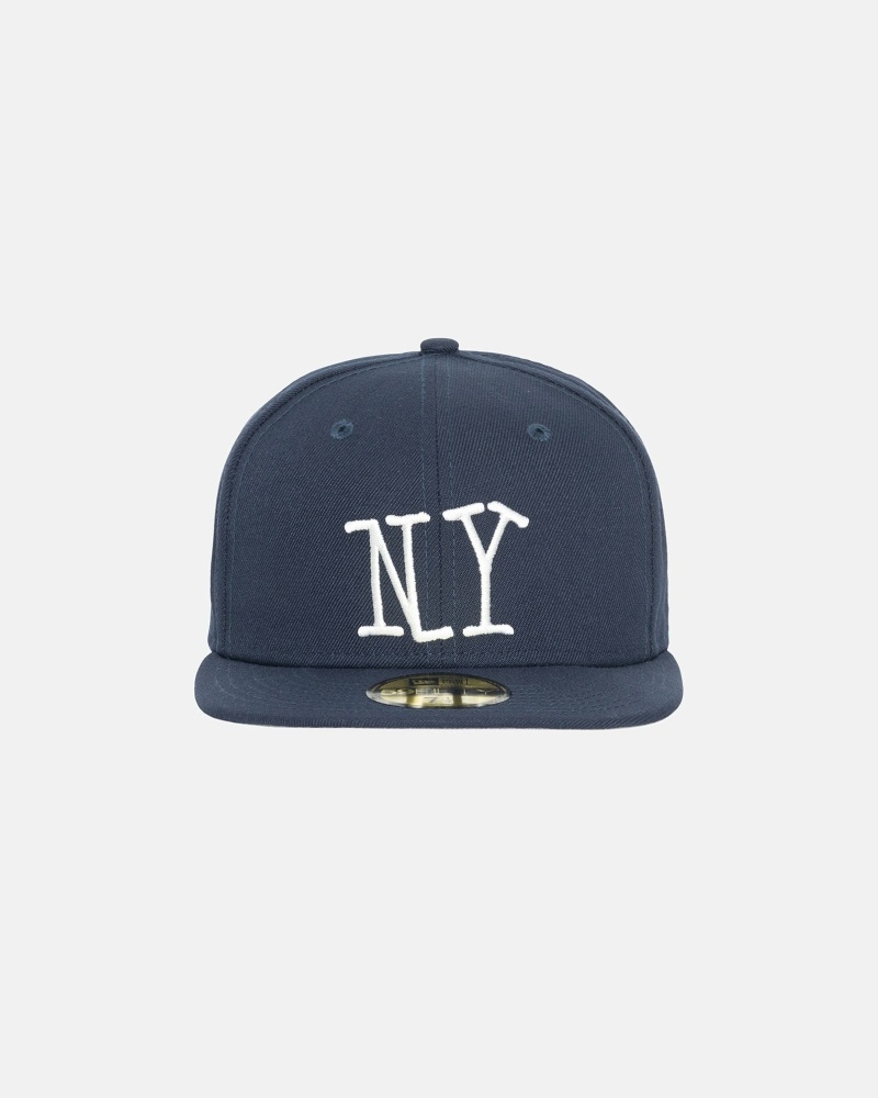 Navy Stussy Ny New Era Men\'s Caps | USA000473