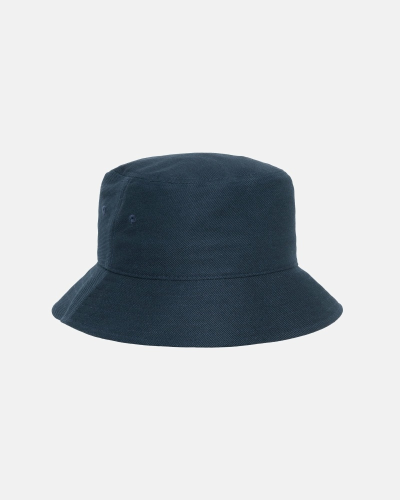 Navy Stussy Ss Link Deep Men's Bucket Hats | USA000476