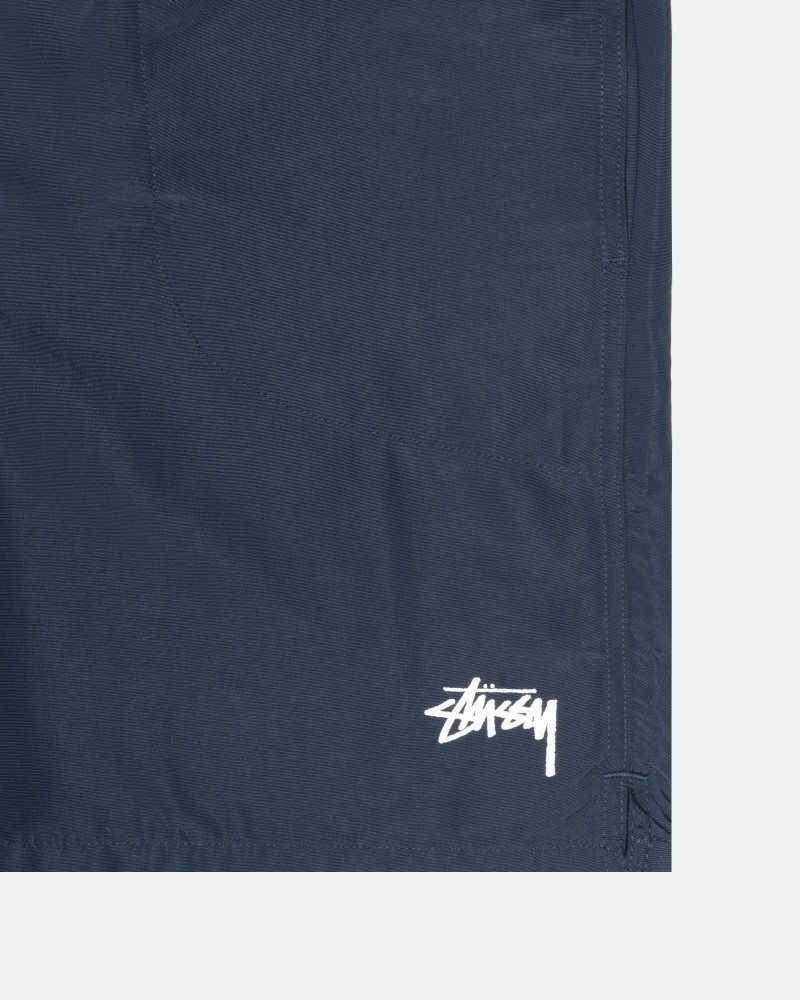 Navy Stussy Stock Men's Shorts | USA000688