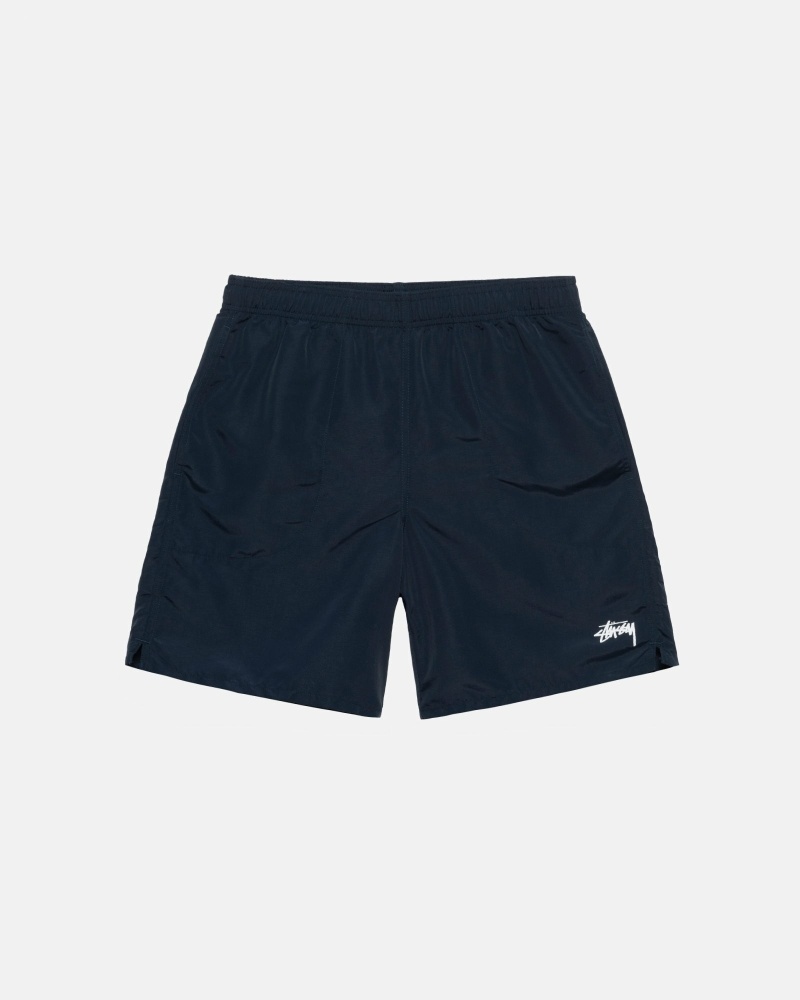 Navy Stussy Stock Men\'s Shorts | USA000688