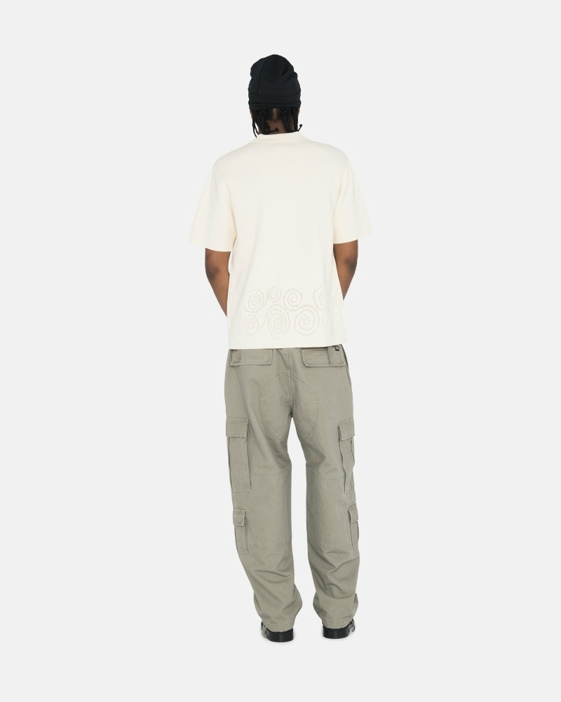 Olive Stussy Ripstop Surplus Men's Cargo Pants | USA000593