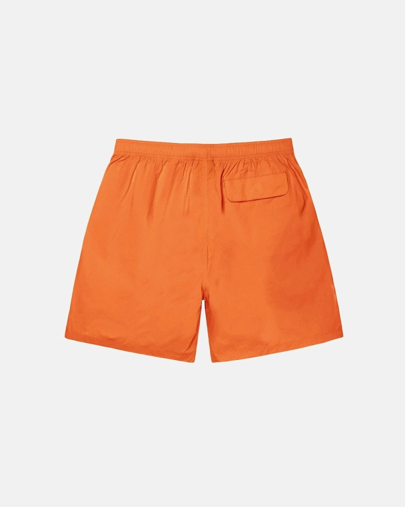 Orange Stussy Big Stock Nylon Short Men's Shorts | USA000624