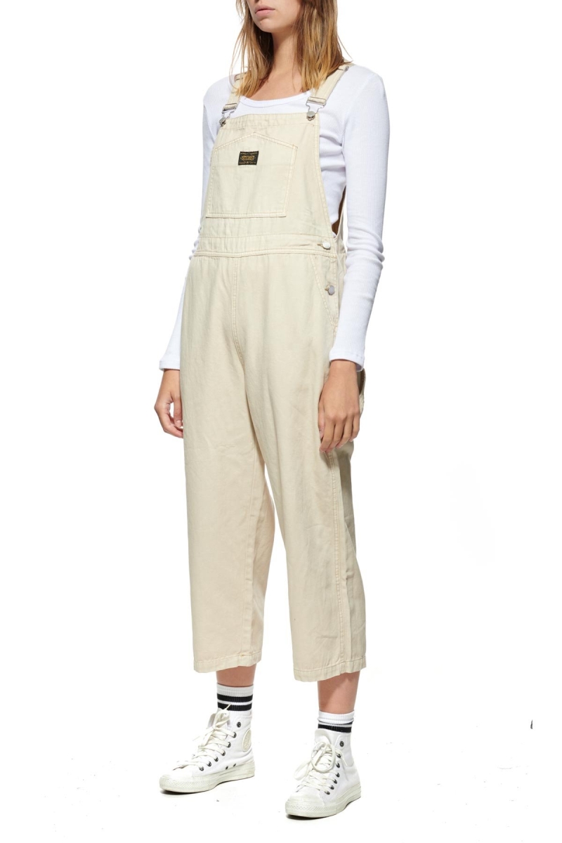 Orange Stussy Irving Worker Overall Women's Pants | USA000560