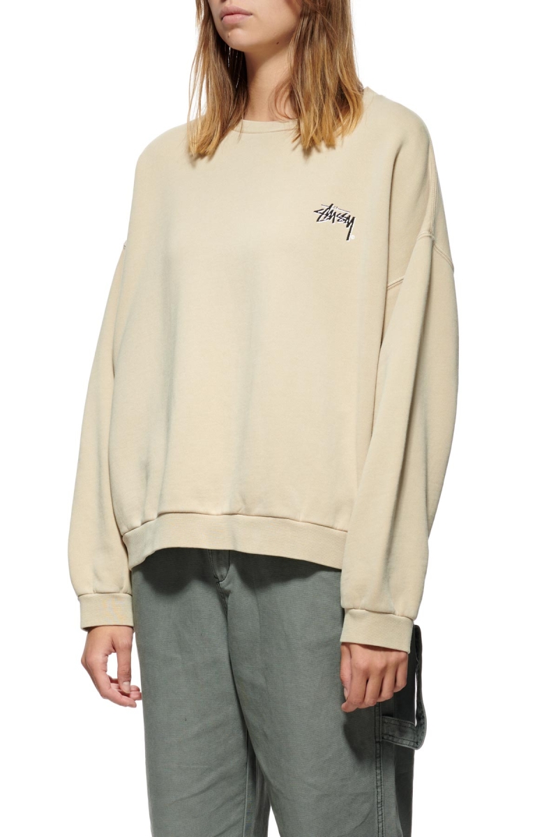 Orange Stussy Parkway OS Crew Women's Sportswear | USA000779