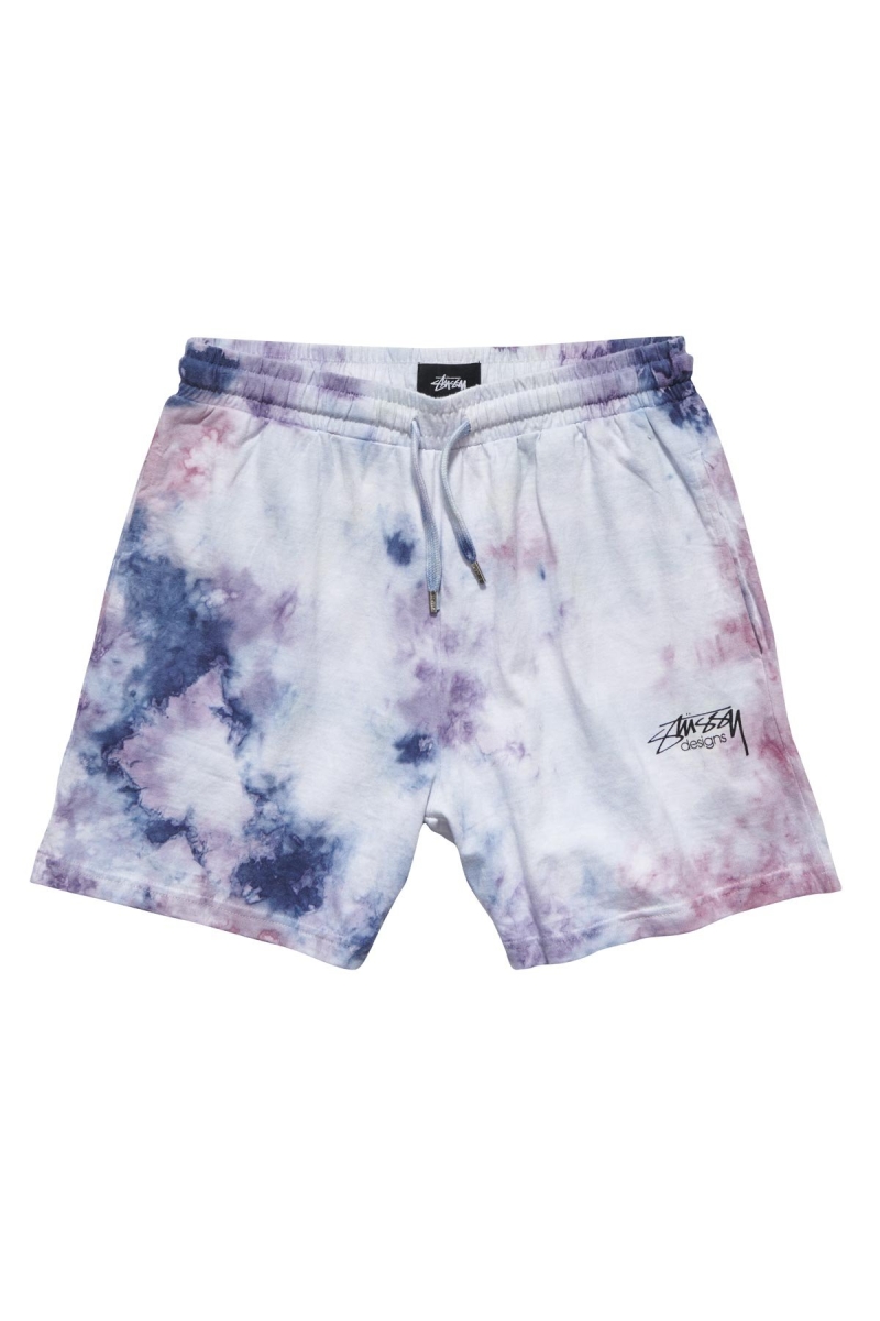 Pink Stussy Designs Rugby Marble Short Women\'s Shorts | USA000641