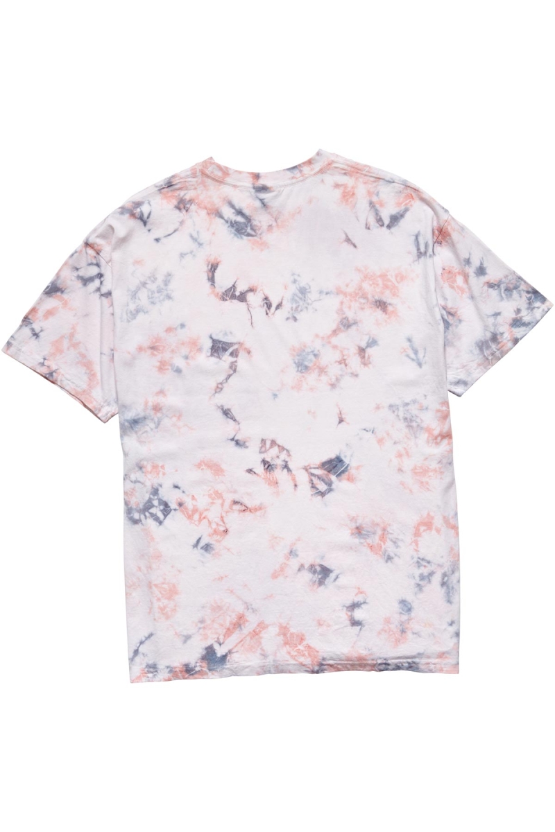 Pink Stussy Florida TD Relaxed Women's T Shirts | USA000169