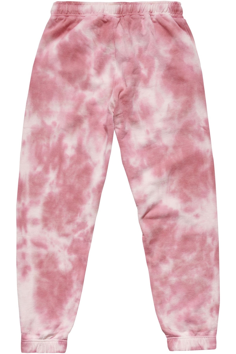 Pink Stussy Marble Trackpant Women's Track Pants | USA000988