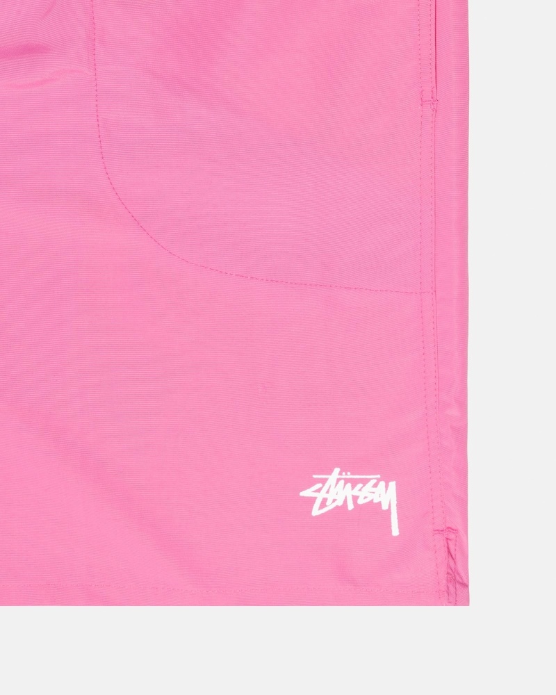 Pink Stussy Stock Men's Shorts | USA000689