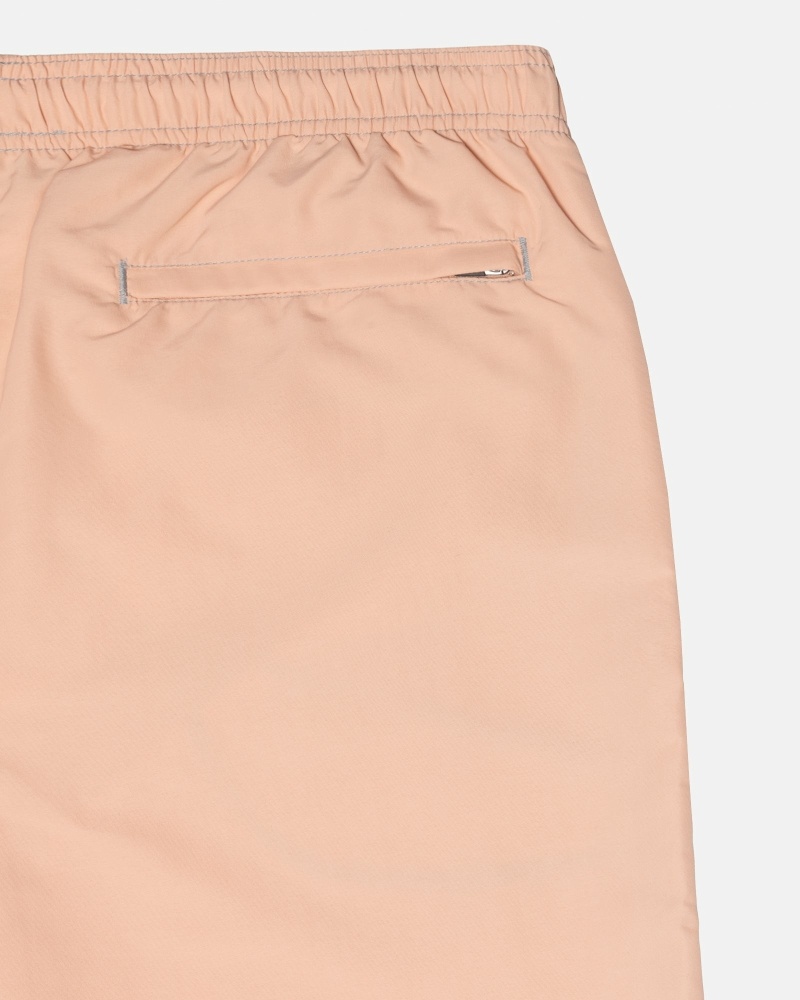 Pink Stussy Surfman Patch Men's Shorts | USA000701