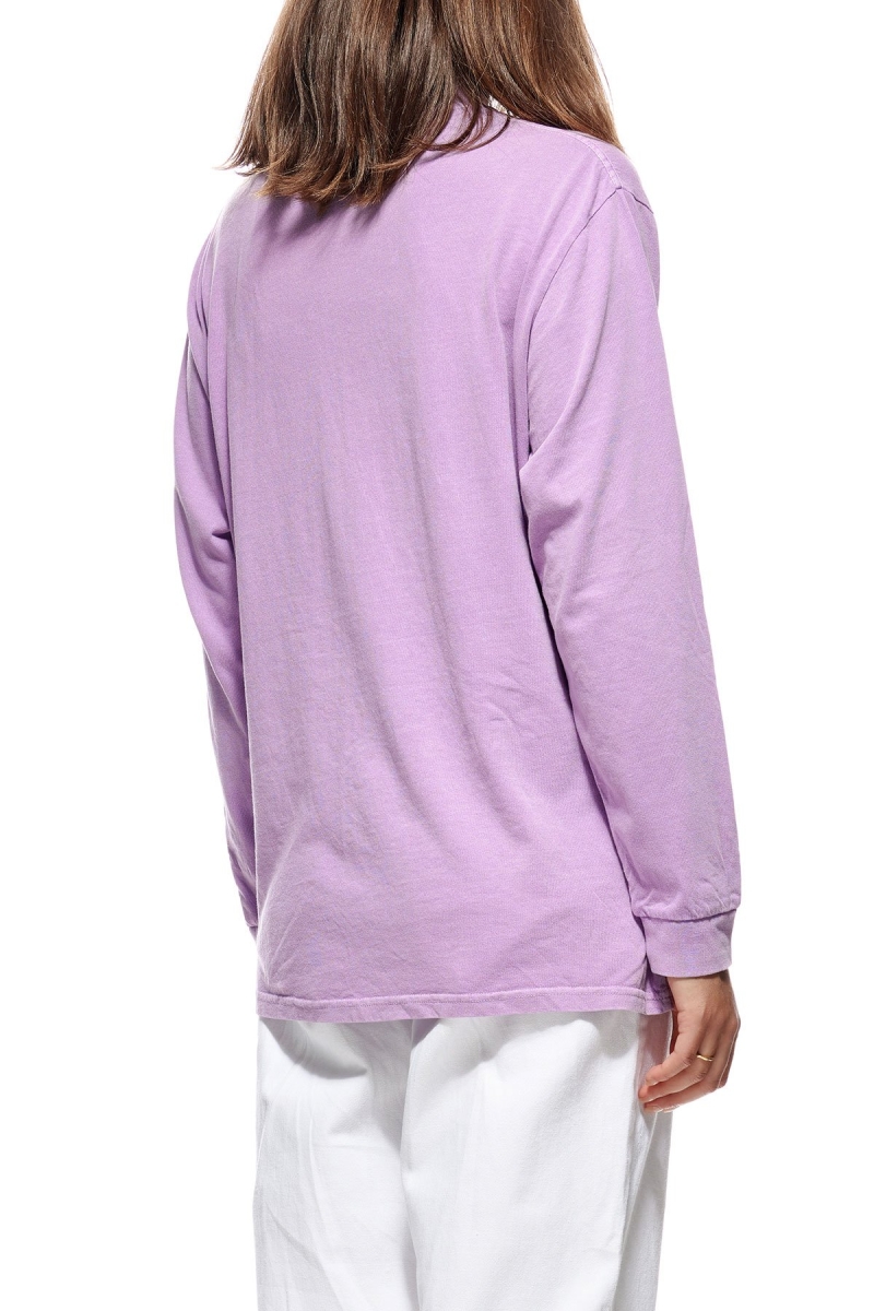 Red Stussy Ash Mock Neck LS OS Women's Sweatshirts | USA000892