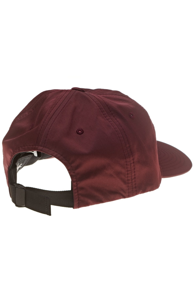 Red Stussy Authentic Satin Low Pro Men's Hats | USA000378