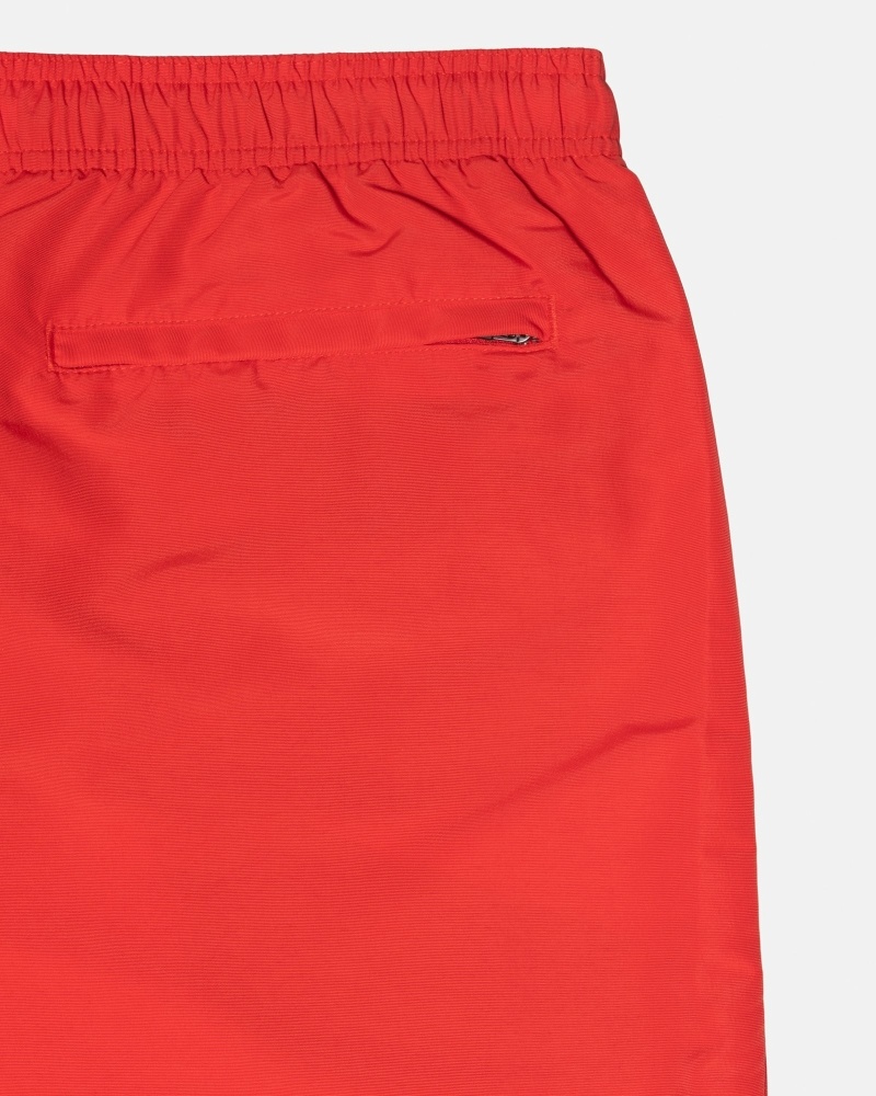 Red Stussy Ss-Link Men's Shorts | USA000684