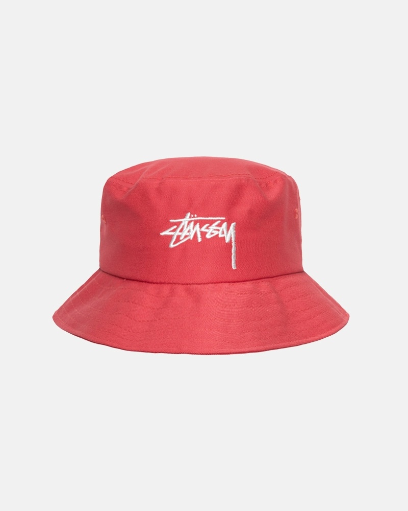 Rose Stussy Big Stock Men\'s Bucket Hats | USA000406