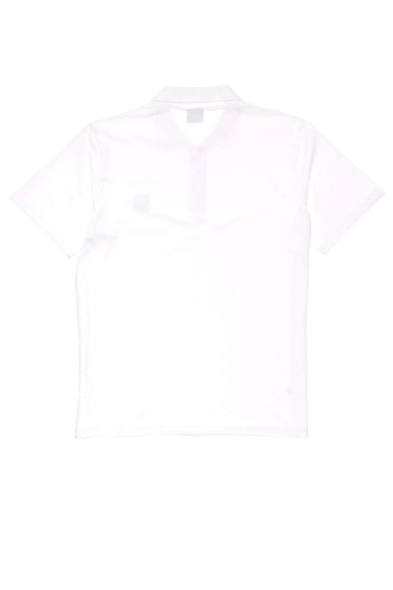 White Stussy Authentic SS Polo Men's Shirts | USA000293