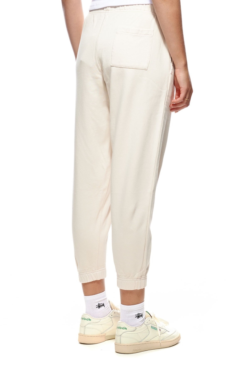 White Stussy City Circle Trackpant Women's Track Pants | USA000980