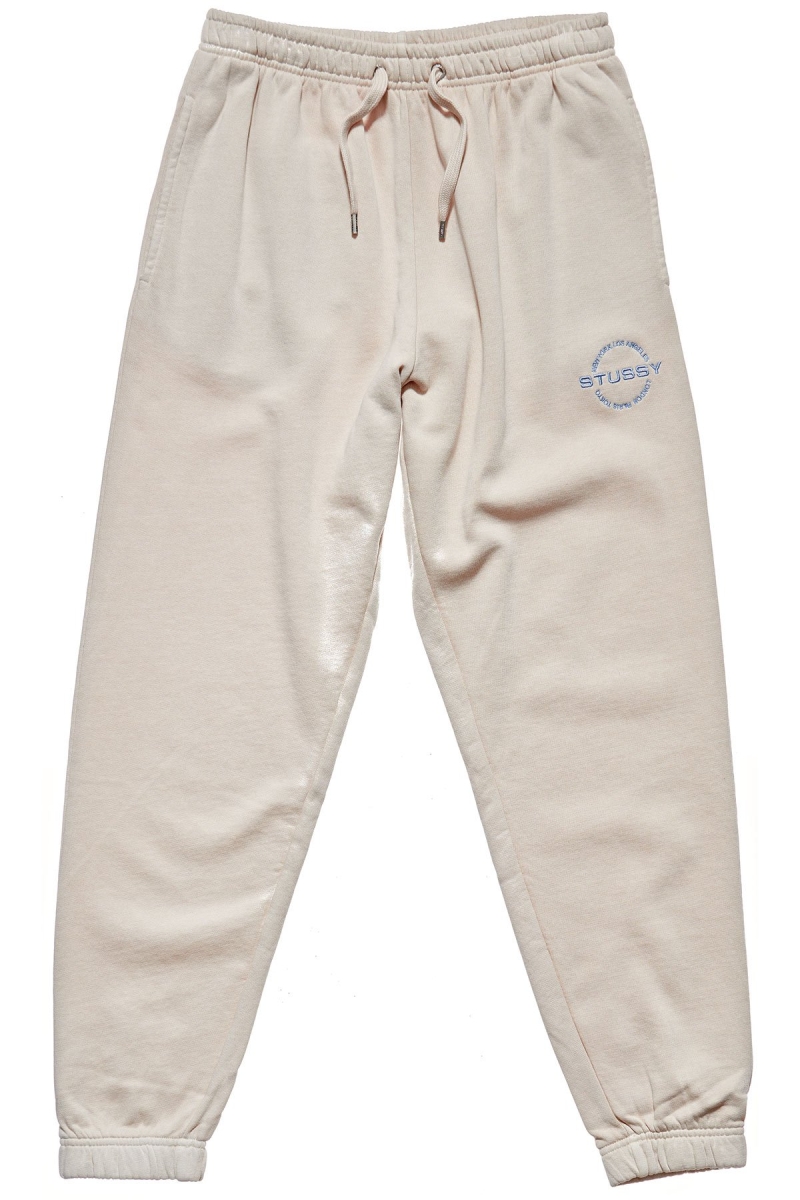 White Stussy City Circle Women\'s Track Pants | USA000977