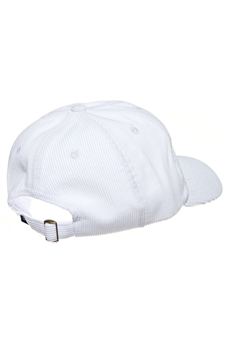 White Stussy Graffiti Cord Low Pro Men's Hats | USA000448