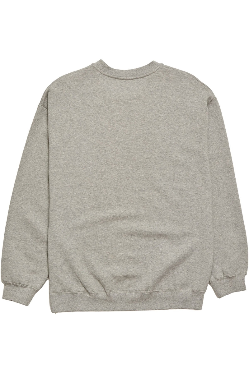 White Stussy Graffiti Crew Men's Sweaters | USA000836