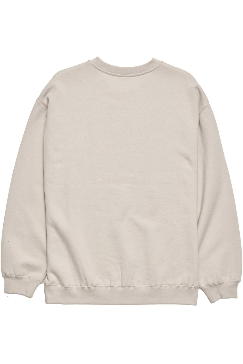 White Stussy Graffiti Crew Men's Sweaters | USA000838