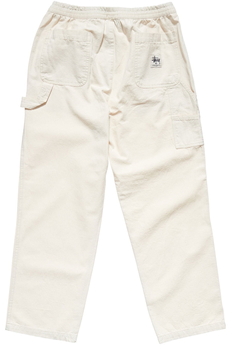 White Stussy Richard Carpenter Men's Pants | USA000583