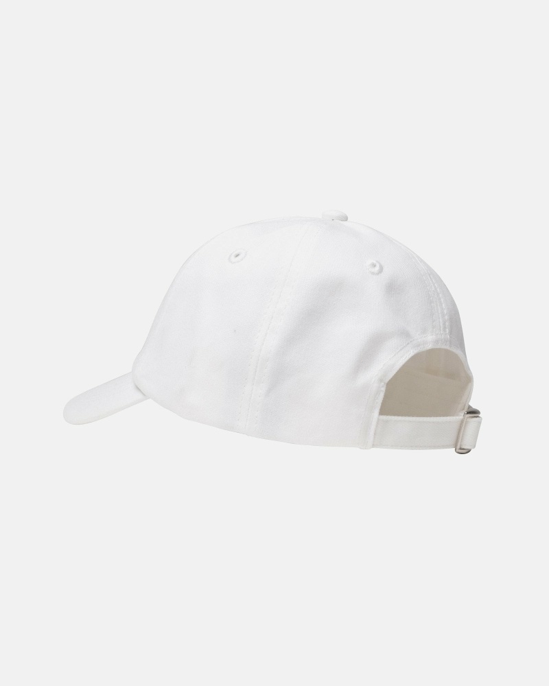 White Stussy Stock Low Pro Men's Caps | USA000492