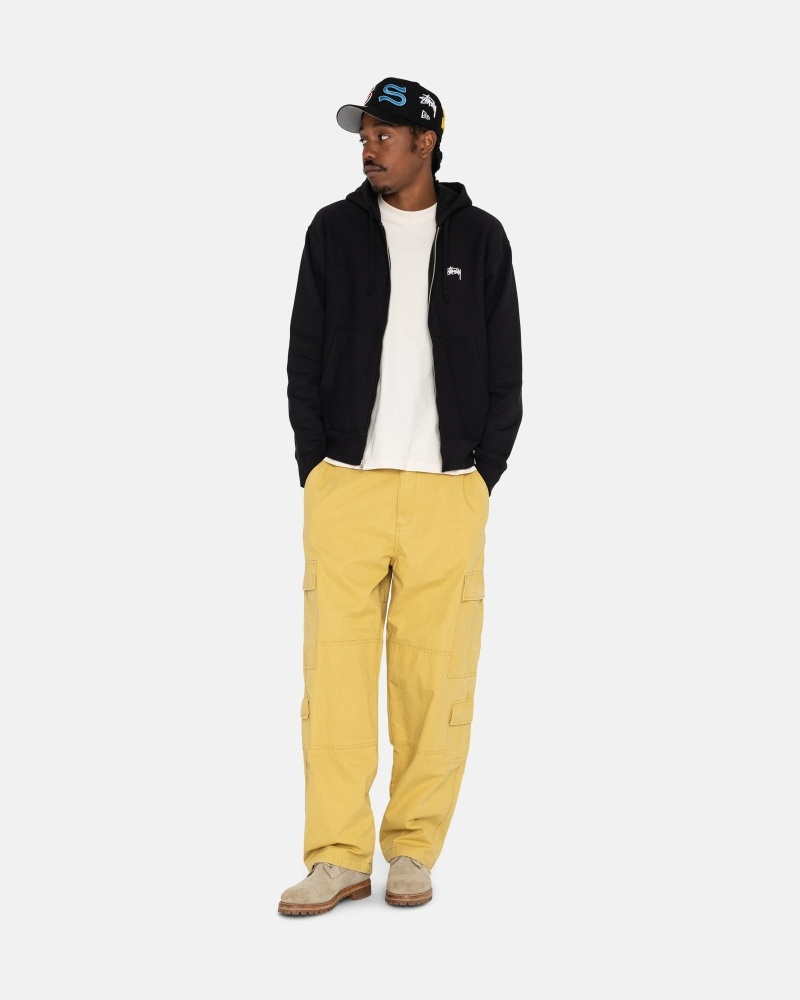 Yellow Stussy Ripstop Surplus Men's Cargo Pants | USA000592