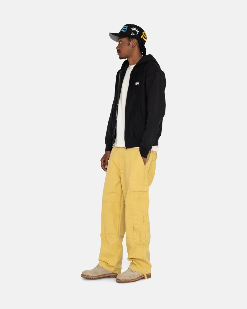 Yellow Stussy Ripstop Surplus Men's Cargo Pants | USA000592