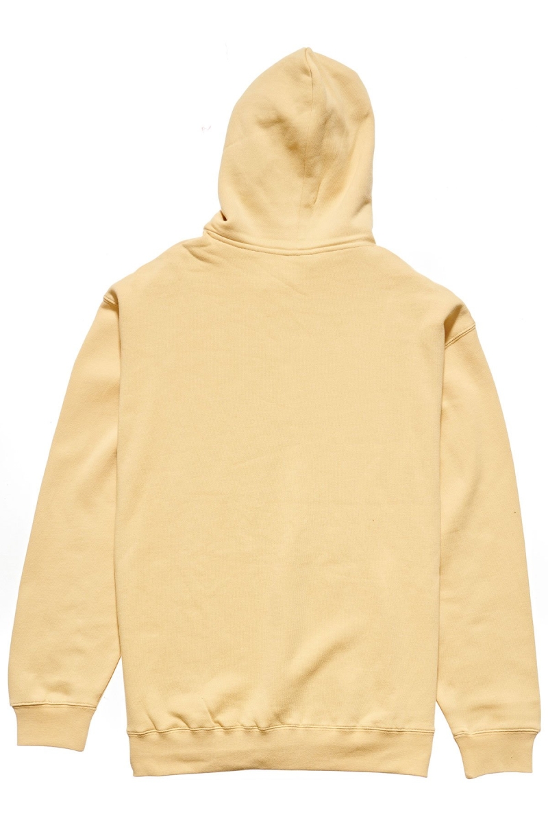 Yellow Stussy Trivial Pursuit Men's Hoodies | USA000087