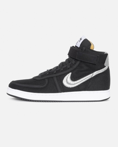 Black Stussy & Nike Vandal Hi Unisex Shoes | USA000612