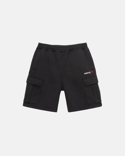 Black Stussy Sport Cargo Men's Shorts | USA000680